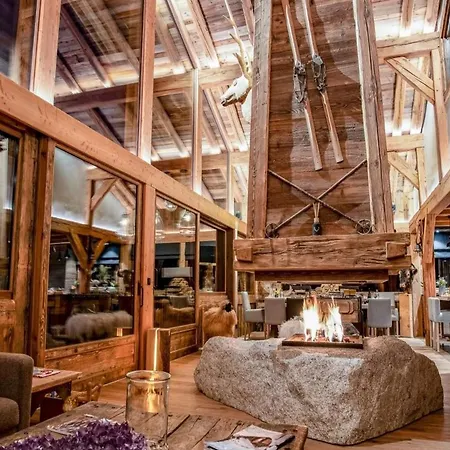 Luxury And Modern Chalet Montana 5b 크란스몬타나